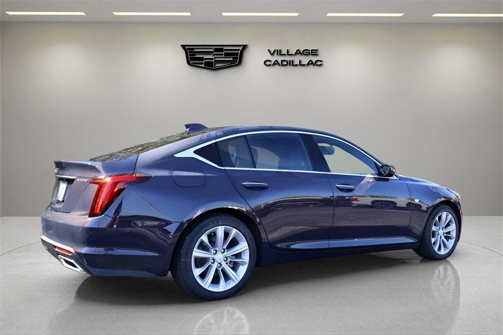 new 2025 Cadillac CT5 car, priced at $50,565
