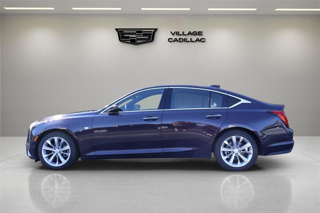 new 2025 Cadillac CT5 car, priced at $50,565