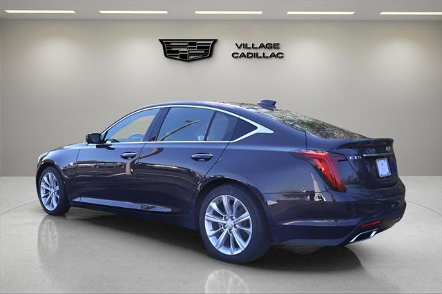 new 2025 Cadillac CT5 car, priced at $50,565
