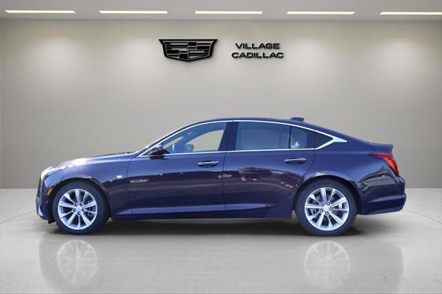 new 2025 Cadillac CT5 car, priced at $50,565