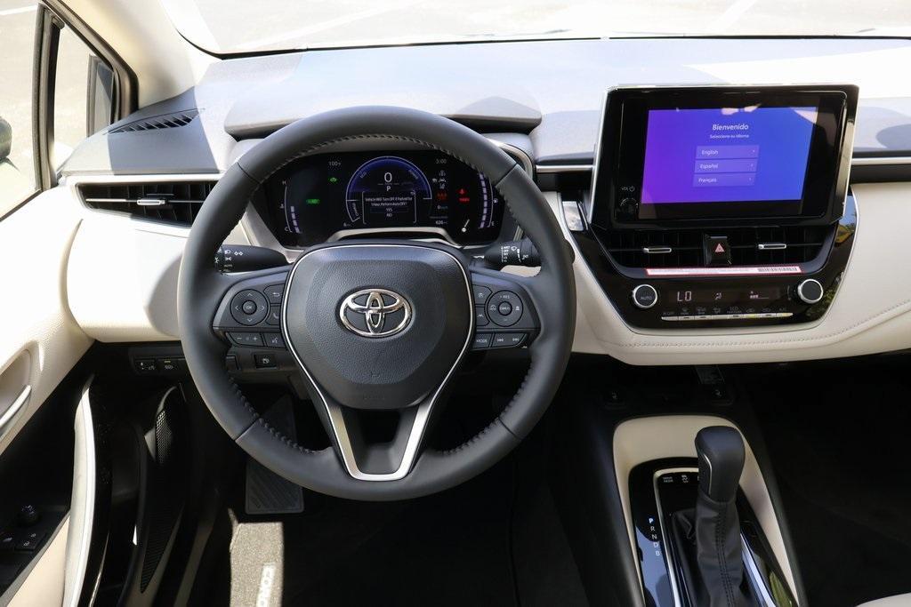new 2024 Toyota Corolla Hybrid car, priced at $28,424