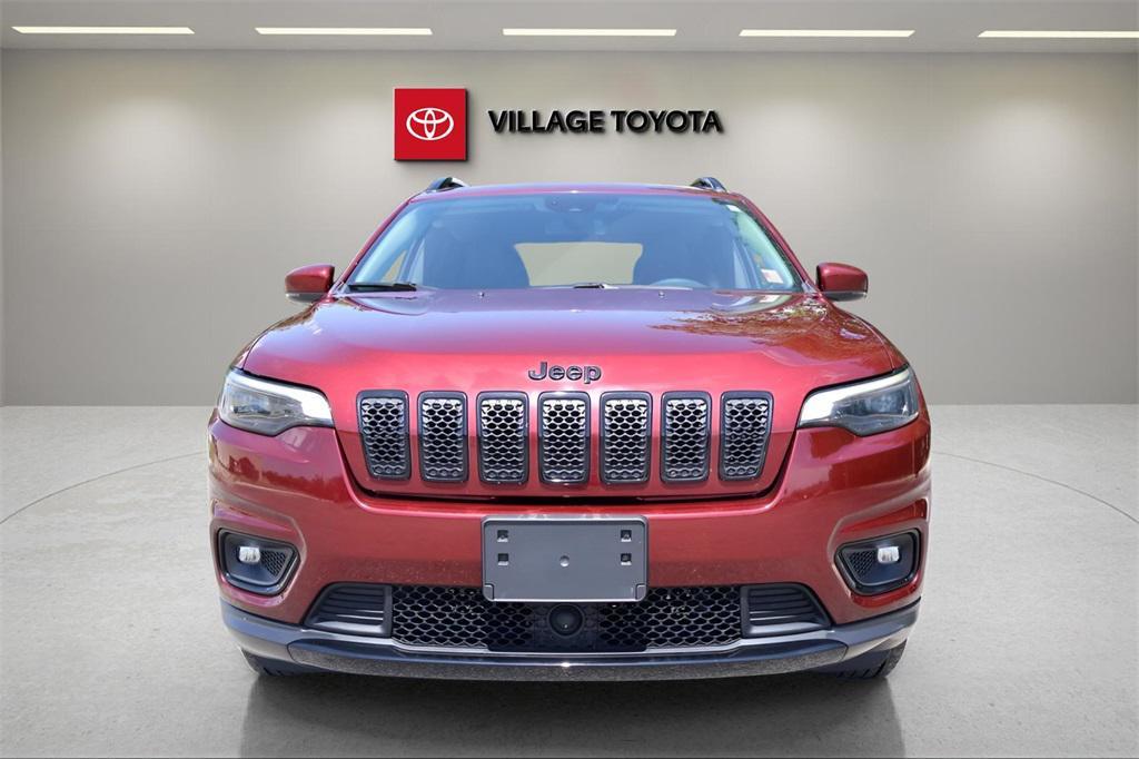 used 2021 Jeep Cherokee car, priced at $17,451