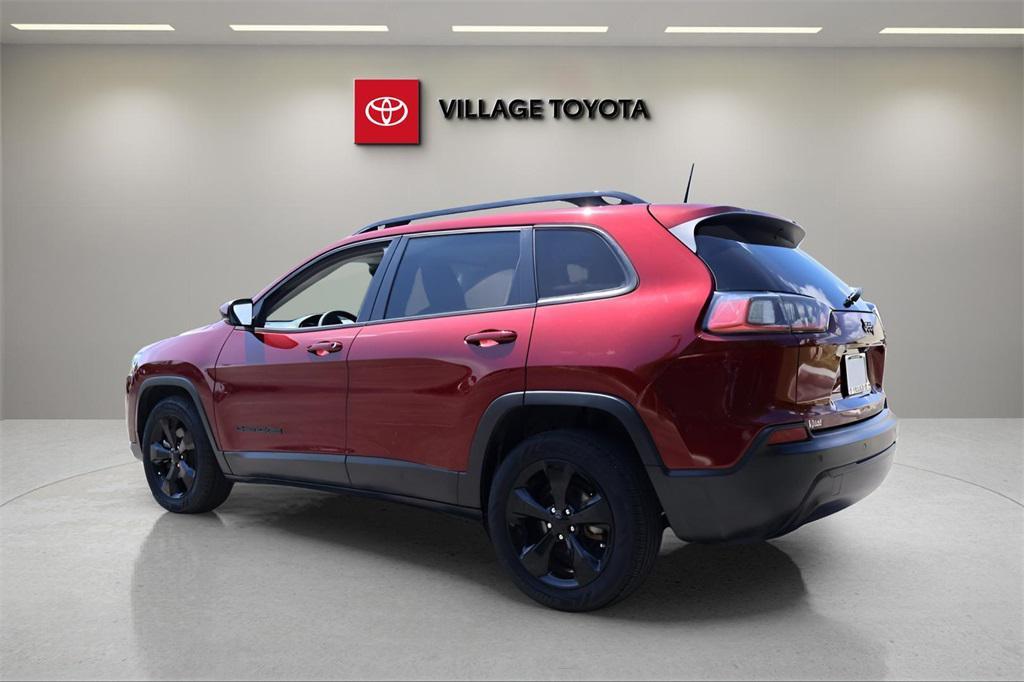 used 2021 Jeep Cherokee car, priced at $17,451