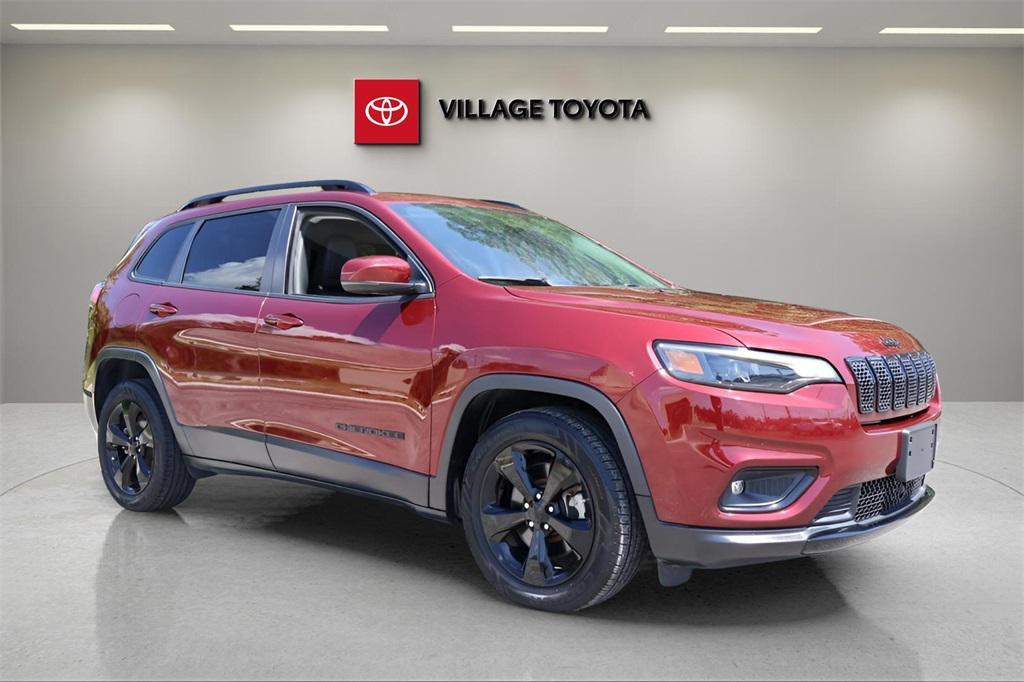 used 2021 Jeep Cherokee car, priced at $17,451