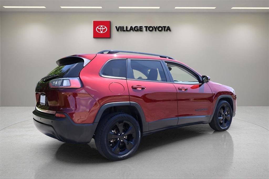 used 2021 Jeep Cherokee car, priced at $17,451