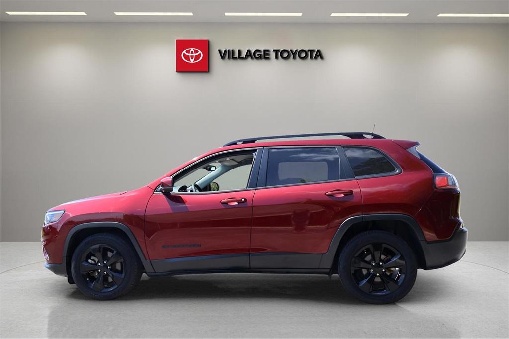 used 2021 Jeep Cherokee car, priced at $17,451