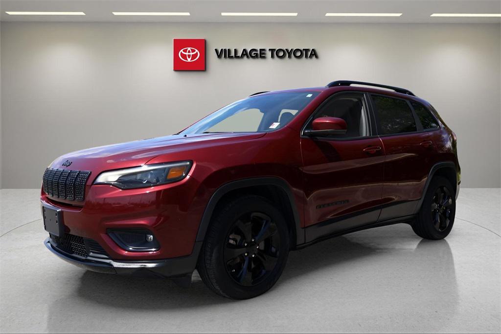 used 2021 Jeep Cherokee car, priced at $17,451