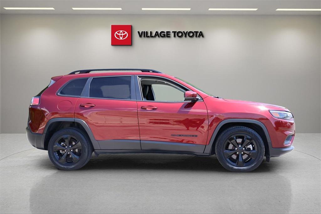 used 2021 Jeep Cherokee car, priced at $17,451