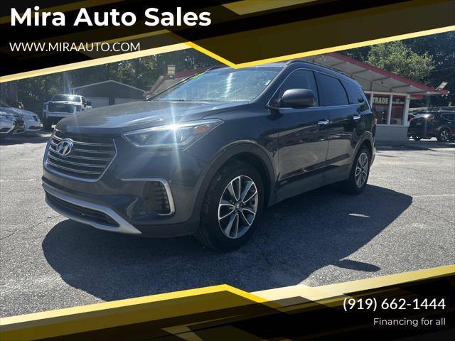 used 2017 Hyundai Santa Fe car, priced at $9,495