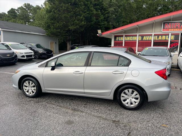 used 2012 Honda Civic car, priced at $8,795