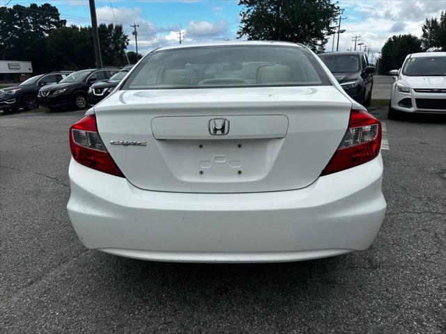 used 2012 Honda Civic car, priced at $7,250