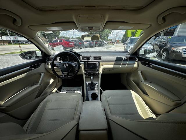 used 2017 Volkswagen Passat car, priced at $11,495