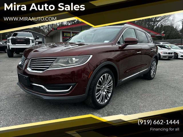 used 2016 Lincoln MKX car, priced at $12,995