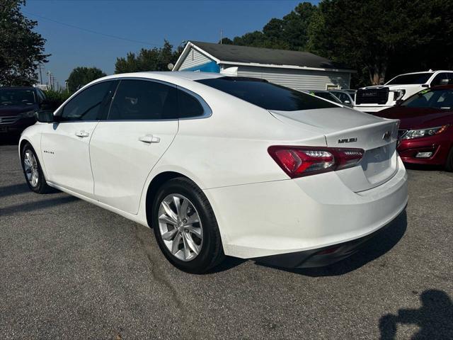 used 2021 Chevrolet Malibu car, priced at $13,995