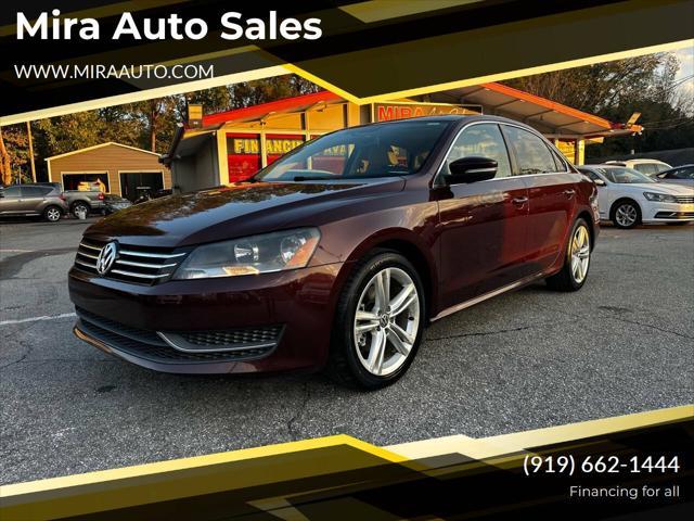 used 2014 Volkswagen Passat car, priced at $7,495