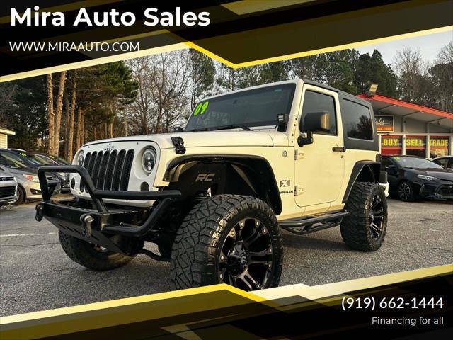 used 2009 Jeep Wrangler car, priced at $9,995