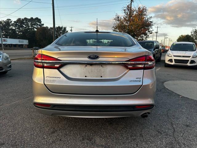 used 2018 Ford Fusion Hybrid car, priced at $10,995