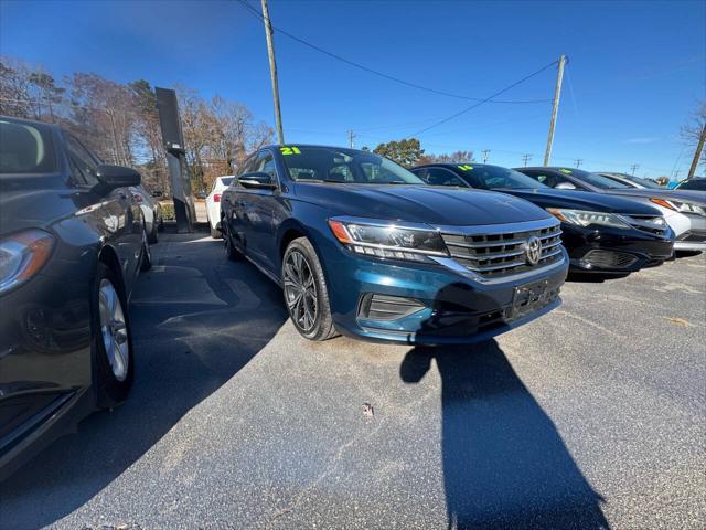 used 2021 Volkswagen Passat car, priced at $13,995