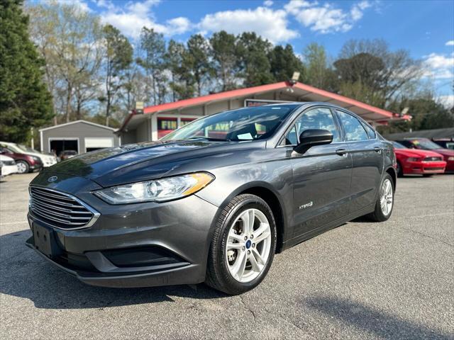 used 2018 Ford Fusion Hybrid car, priced at $9,595