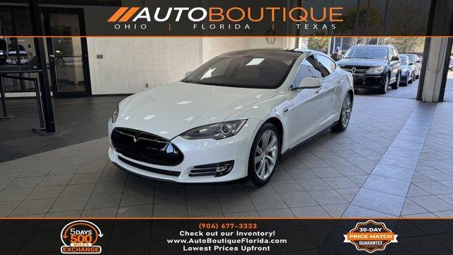 used 2014 Tesla Model S car, priced at $17,300