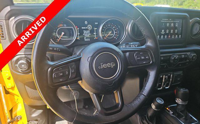 used 2021 Jeep Wrangler car, priced at $23,500