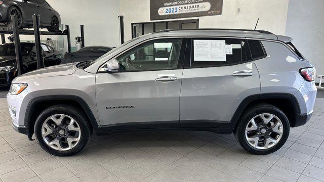 used 2021 Jeep Compass car, priced at $18,500