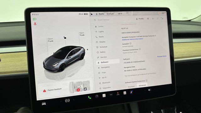 used 2023 Tesla Model 3 car, priced at $30,500