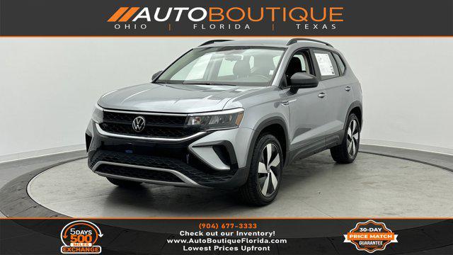 used 2024 Volkswagen Taos car, priced at $18,500