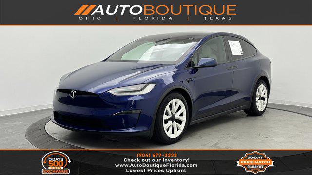 used 2022 Tesla Model X car, priced at $46,500