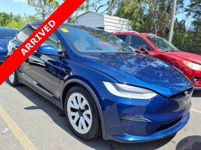 used 2022 Tesla Model X car, priced at $46,900