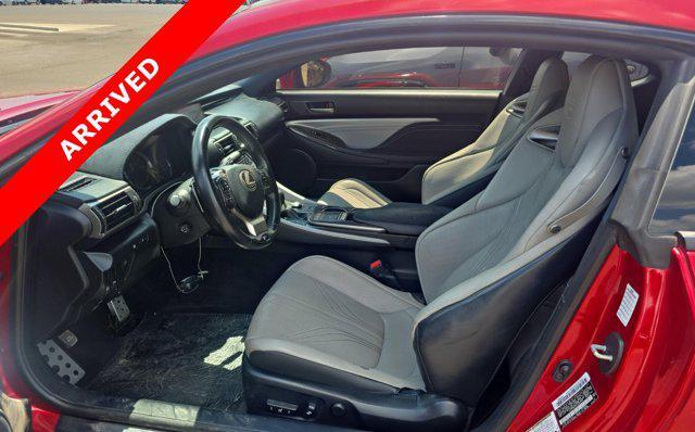 used 2015 Lexus RC F car, priced at $34,100