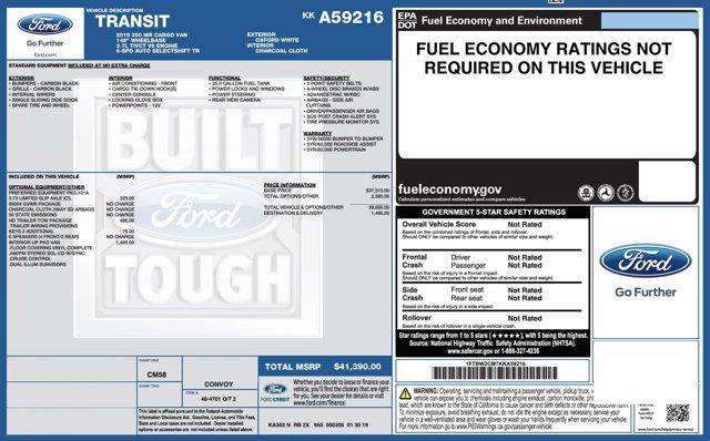 used 2019 Ford Transit-350 car, priced at $14,180