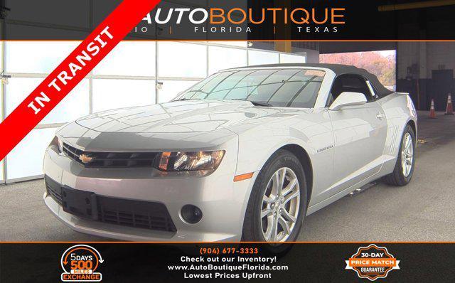 used 2015 Chevrolet Camaro car, priced at $14,000