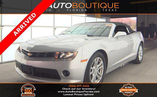 used 2015 Chevrolet Camaro car, priced at $14,000