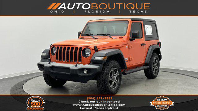 used 2019 Jeep Wrangler car, priced at $22,200