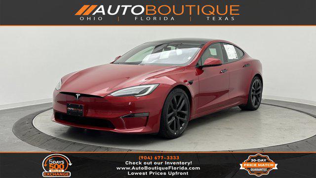used 2022 Tesla Model S car, priced at $55,600