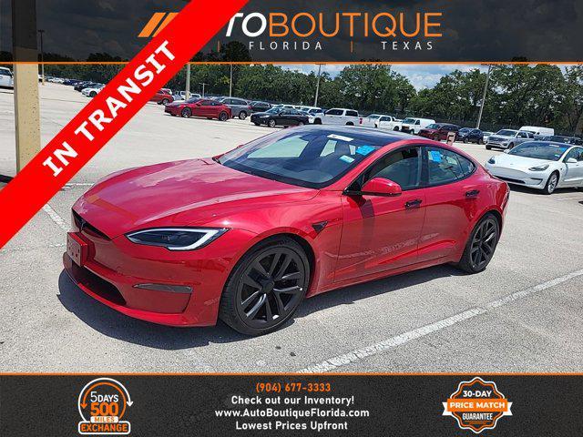 used 2022 Tesla Model S car, priced at $57,700