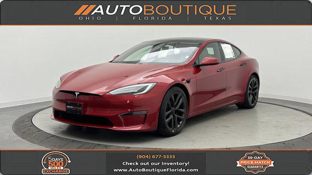 used 2022 Tesla Model S car, priced at $53,600
