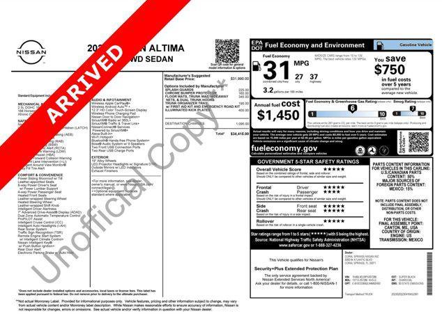 used 2023 Nissan Altima car, priced at $22,300