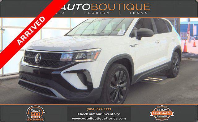 used 2022 Volkswagen Taos car, priced at $14,200