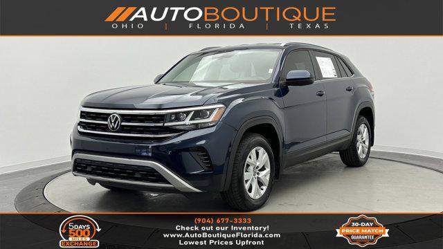 used 2021 Volkswagen Atlas Cross Sport car, priced at $17,200