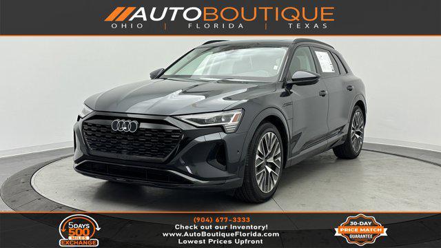 used 2024 Audi Q8 e-tron car, priced at $37,800