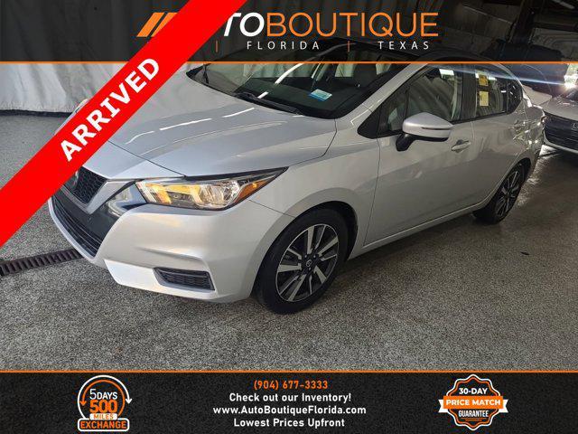 used 2021 Nissan Versa car, priced at $10,800