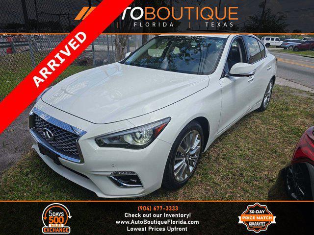 used 2021 INFINITI Q50 car, priced at $20,000