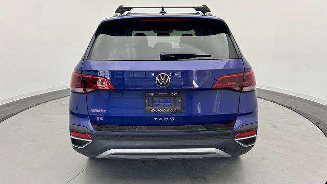 used 2022 Volkswagen Taos car, priced at $15,100