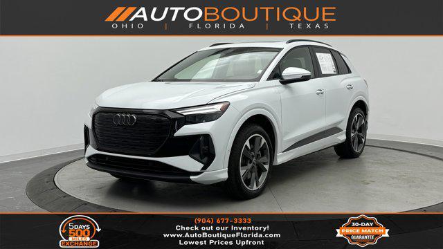 used 2024 Audi Q4 e-tron car, priced at $29,600