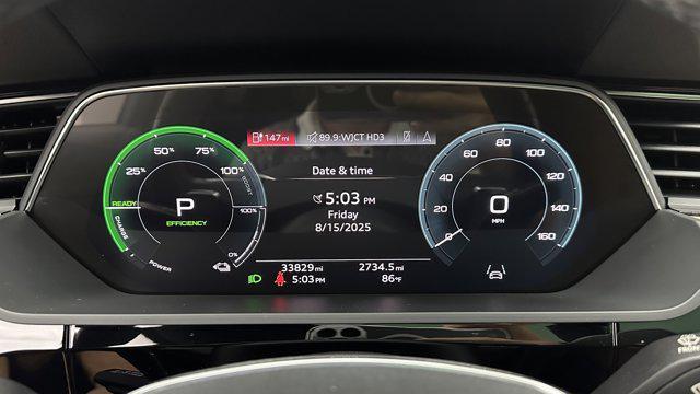 used 2024 Audi Q8 e-tron car, priced at $32,000