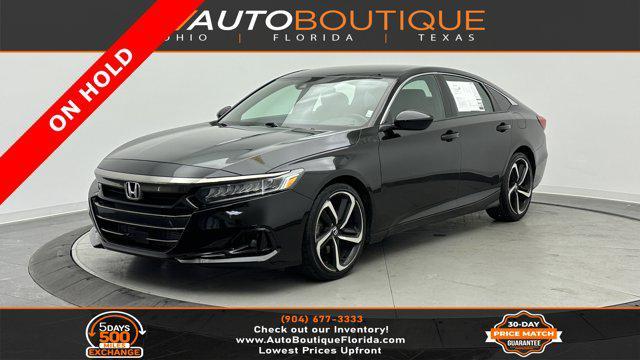 used 2021 Honda Accord car, priced at $19,194