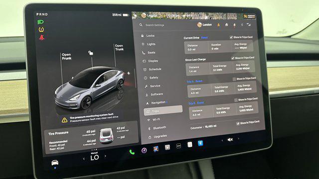 used 2023 Tesla Model 3 car, priced at $24,800