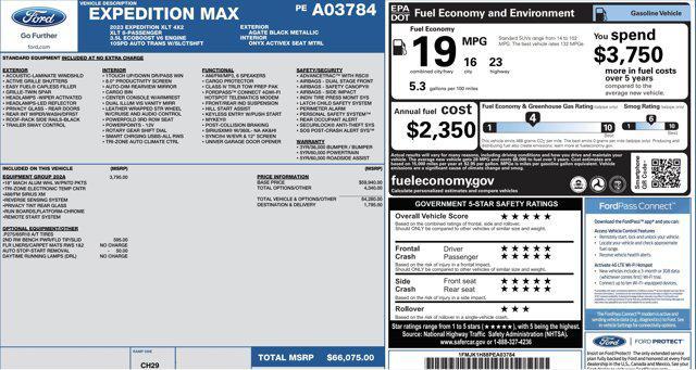 used 2023 Ford Expedition Max car, priced at $28,600